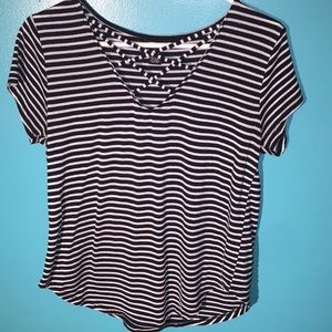 Striped relaxed tee